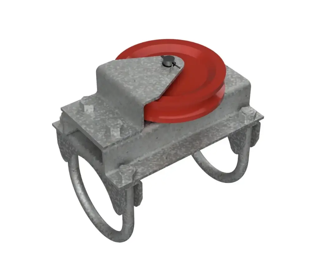 [0202JX0001] CABLEWHEEL  on Pipe