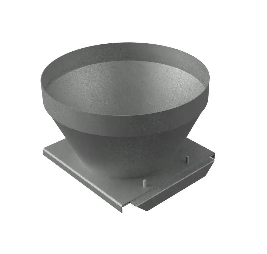 Silo connection V440 with vertical flange 440 MM