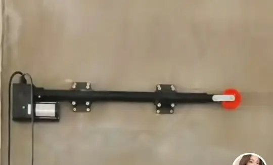 Atuador Linear - Inlet de Teto