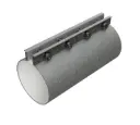 Pipe connecting clamp for 60 mm pipe, waterproof, L=150 