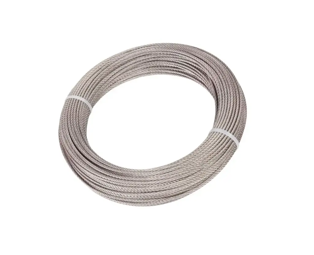 Cabo de aço inoxidável de 4 mm de diâmetro, para dispensador.