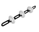 CHAIN DISK 60/43  Förderkette mit Scheiben 60/43 P71,5 E-Beschichtung, verstärkt