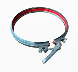 ABRACADEIRA C/ FECHO D150mm GALV