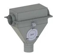 VALV AUTODROP MANUAL D100mm C/PROT CHUVA