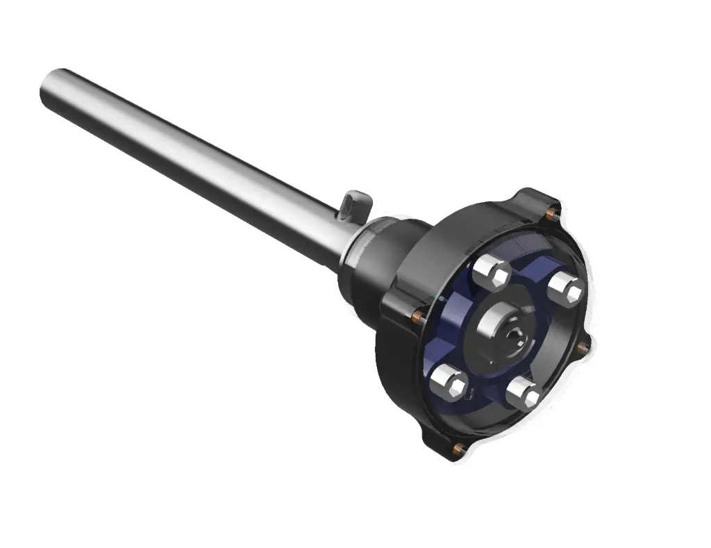 [01200007] Flexauger Shaft 75mm, with Bearing