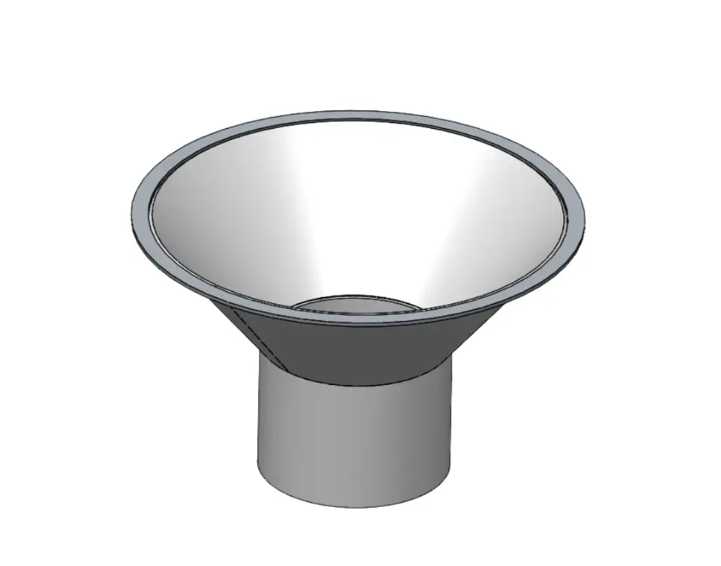 [5-0310-3] Funnel  Ø165mm-OD=70mm