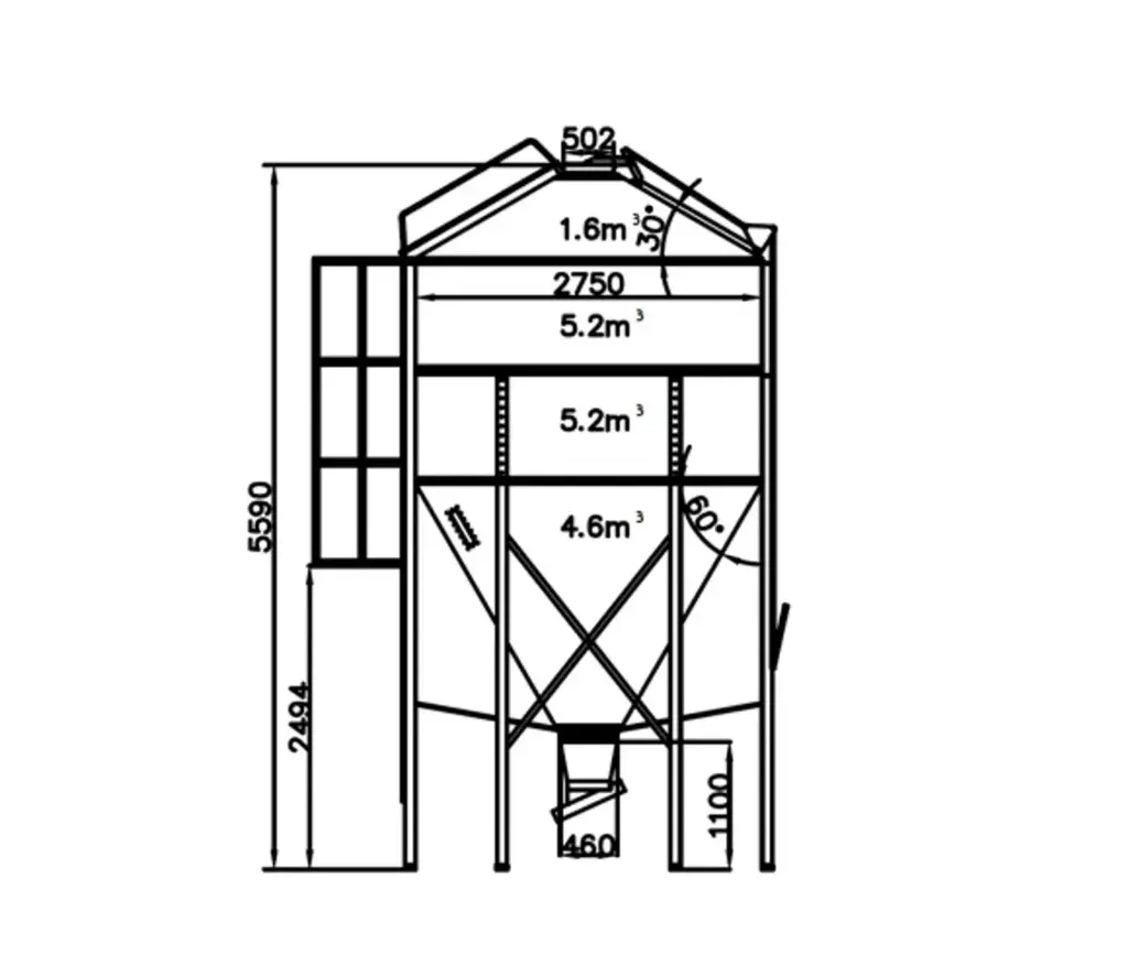 SILO  GF 16.9  - 11T