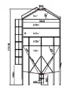 SILO RACAO 34T D3600 4A - 53m3