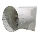 50" Abluft-Ventilator aus Glasfaser mit PVC-Lamellen