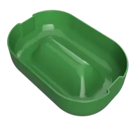 [1.10.04.044] Feeding bowl made of plastic  PAGF30 green