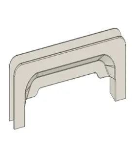 [1.10.04.042] Frame for feeding bowl made of plastic