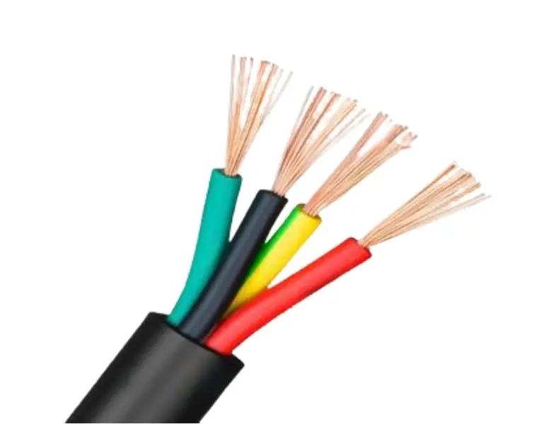 Cable RVV 4 × 0,5²