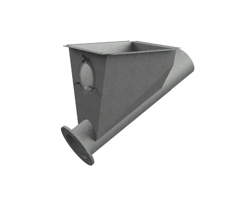 SIMPLE HOPPER AUGER RECEIVING HOPPER，75MM,1 LINE 30°