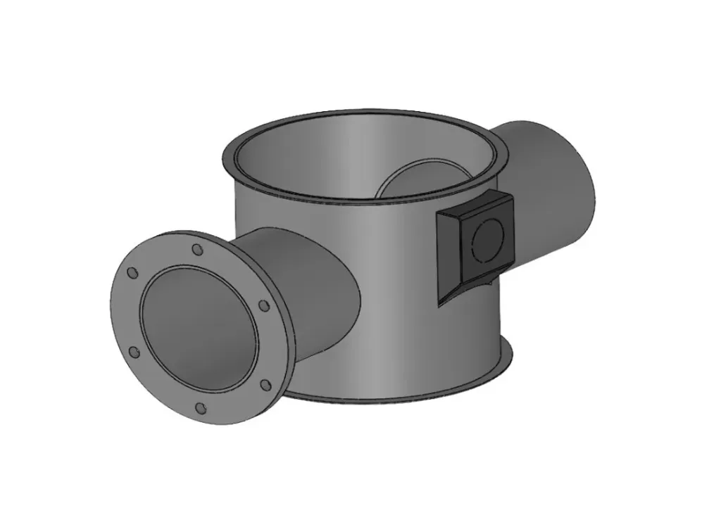 T125 Motor flange and drop