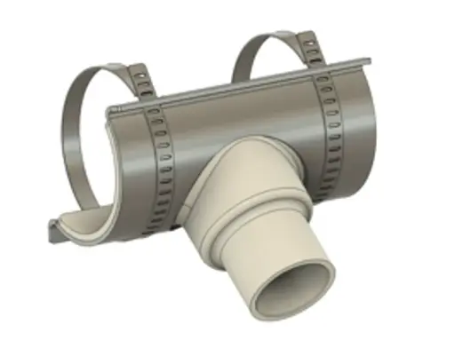 [1.05.03.075] Sensor-Befestigungsset für das Inspektionsrohr 60