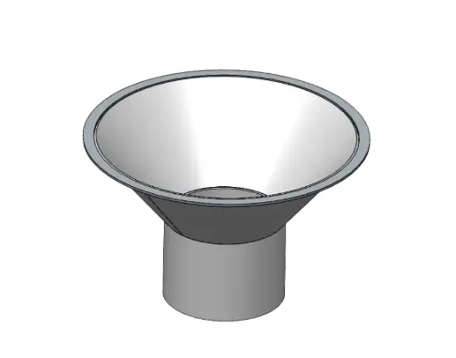 [1.08.01.047] Funnel  Ø165mm-OD=70mm